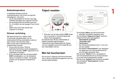 2018-2022 Citroën C1 Owner's Manual | Dutch