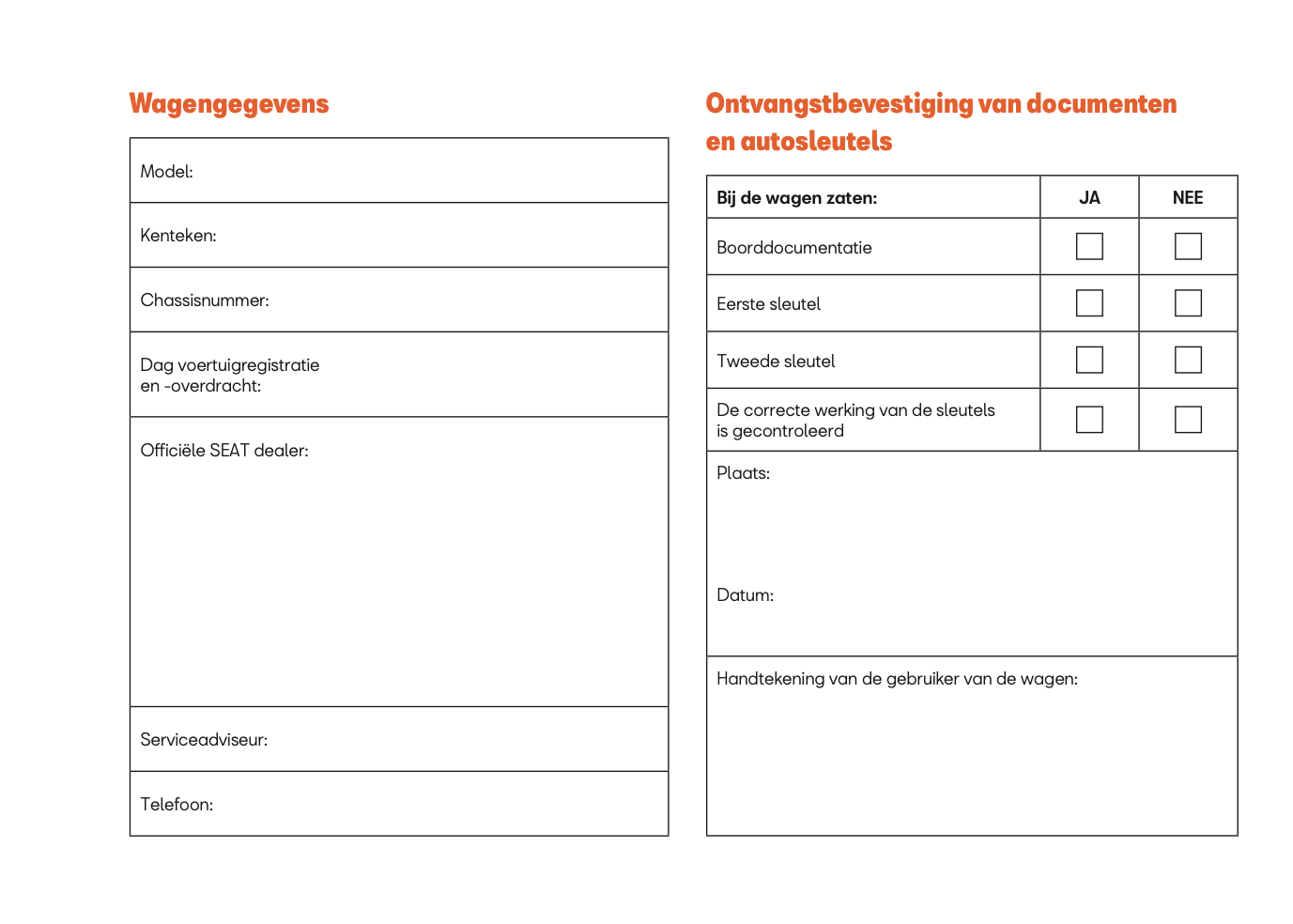 2021-2022 Seat Ibiza Owner's Manual | Dutch