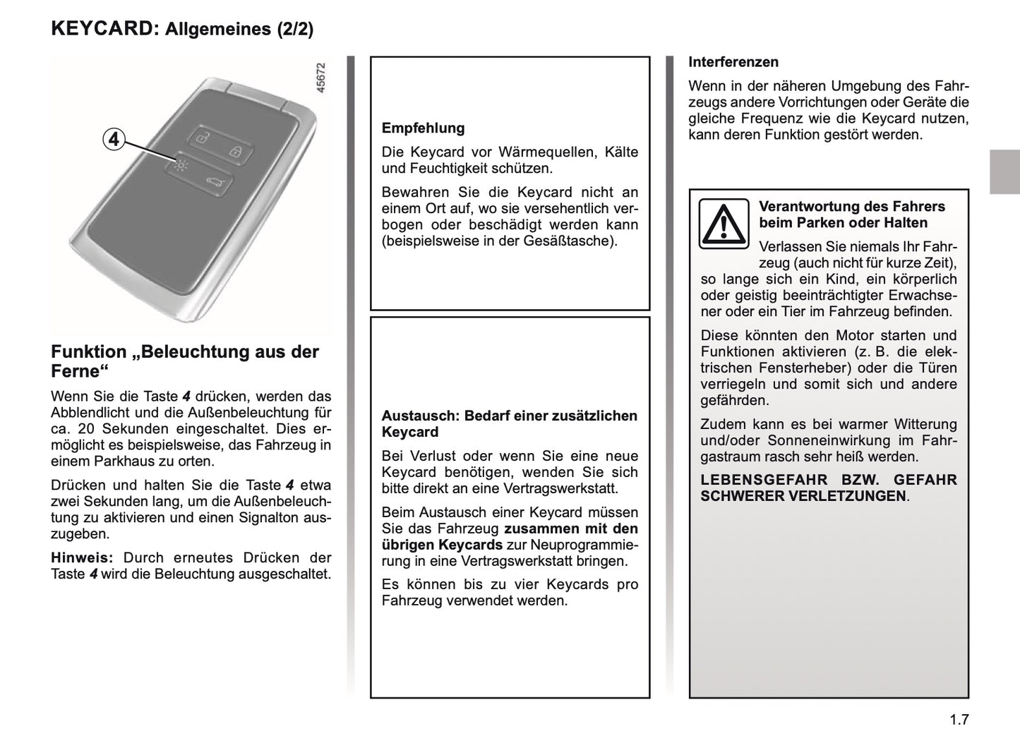 2019-2020 Renault Captur Bedienungsanleitung | Deutsch