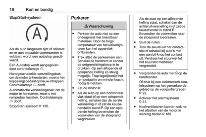 2020-2022 Opel Crossland Owner's Manual | Dutch