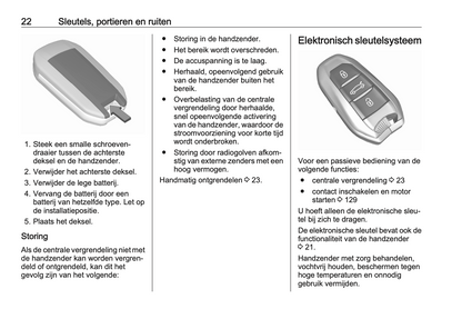 2020-2022 Opel Crossland Owner's Manual | Dutch