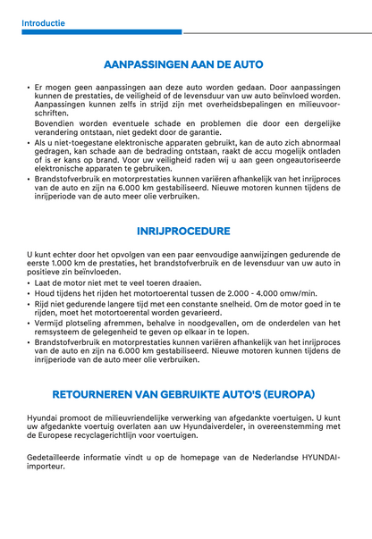 2021-2022 Hyundai i20/Bayon Bedienungsanleitung | Niederländisch