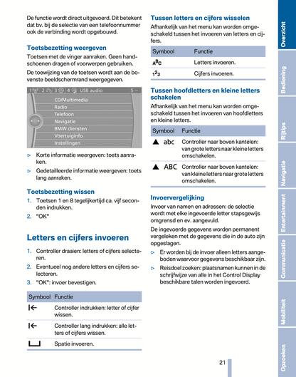 2010-2011 BMW Z4 Owner's Manual | Dutch