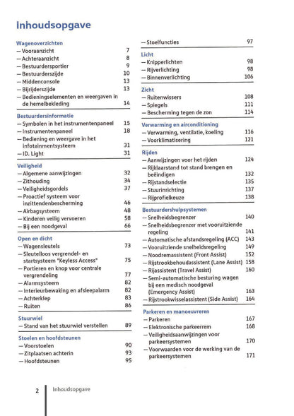 2020-2023 Volkswagen ID.3 Owner's Manual | Dutch