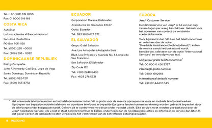 2025 Jeep Wrangler 4xe Owner's Manual | Dutch