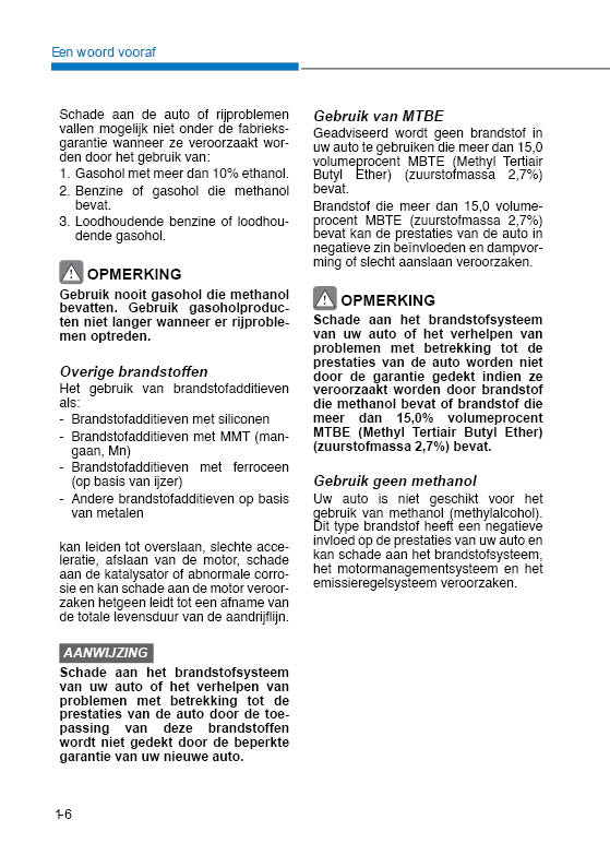 2020 Hyundai i10 Owner's Manual | Dutch