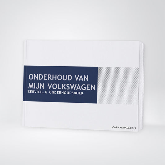 Volkswagen Maintenance Book | Dutch