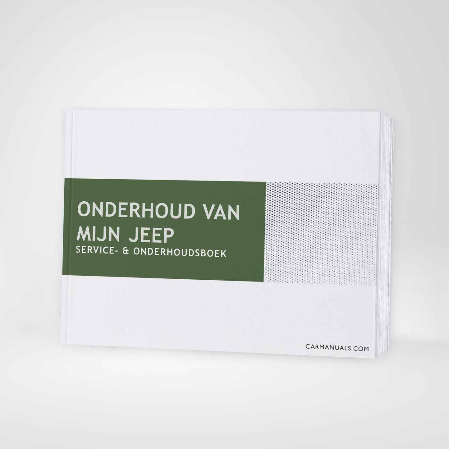 Onderhoudsboekje voor Jeep