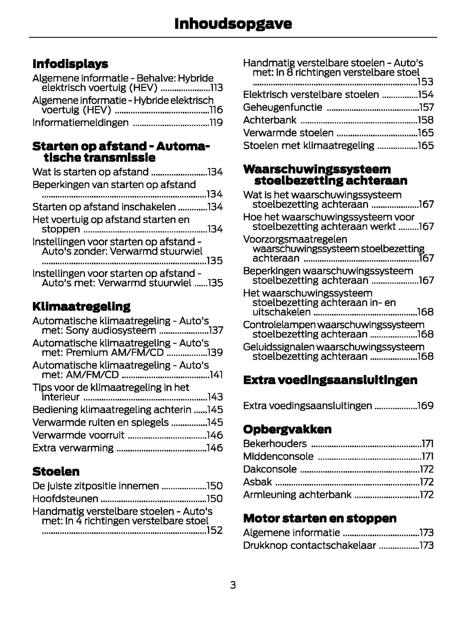 2021-2024 Ford Galaxy/S-Max Bedienungsanleitung | Niederländisch