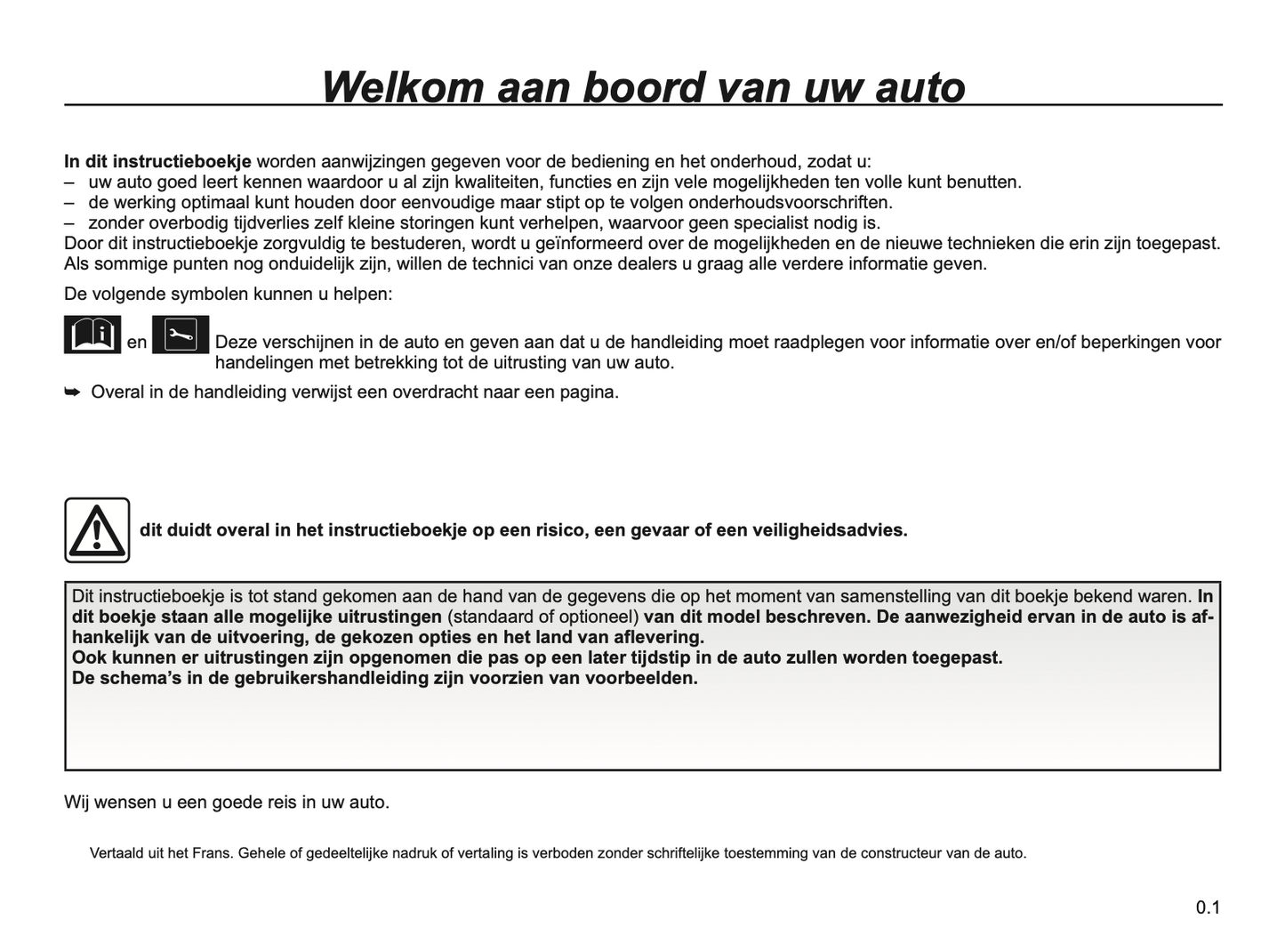 2023-2024 Renault Captur Owner's Manual | Dutch