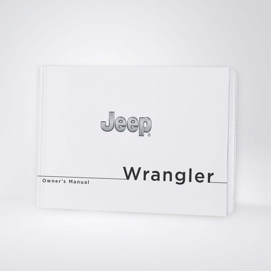 2007 Jeep Wrangler Owner's Manual | English