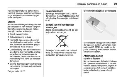 2013 Opel Mokka Owner's Manual | Dutch