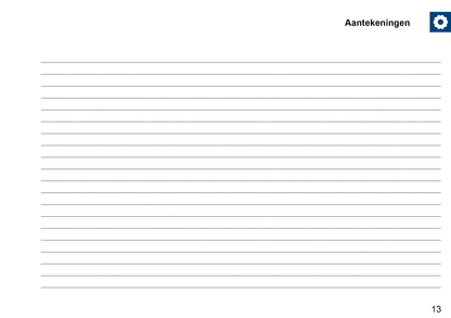 Fiat Maintenance Book | Dutch