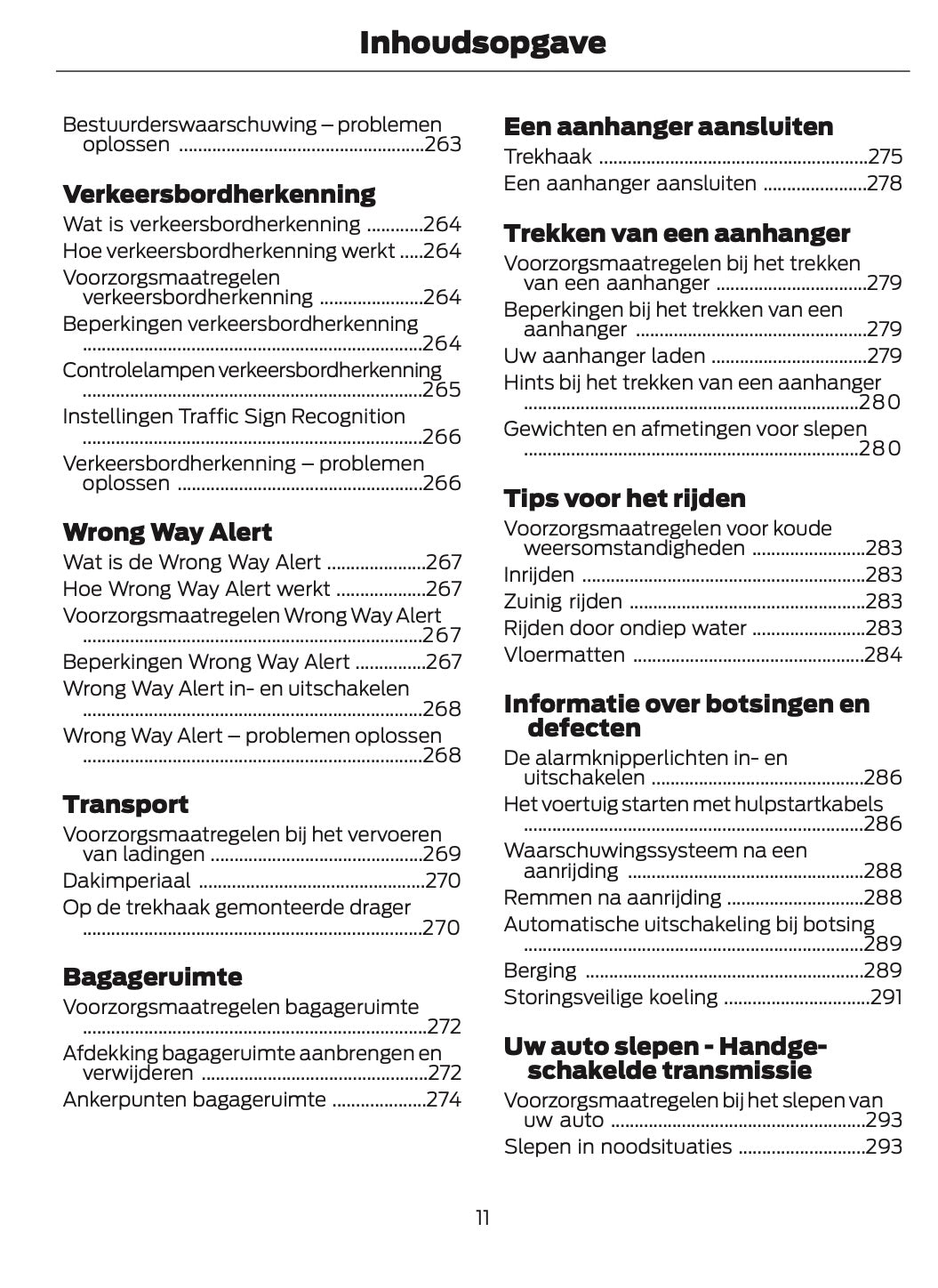 2024 Ford Puma Owner's Manual | Dutch