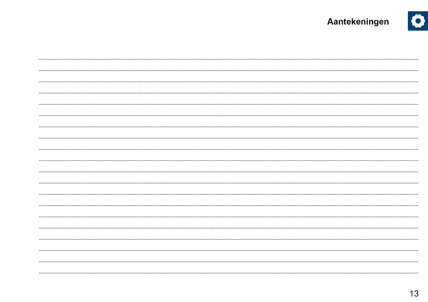 Volkswagen Maintenance Book | Dutch