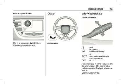 2019 Opel Grandland X Bedienungsanleitung | Niederländisch