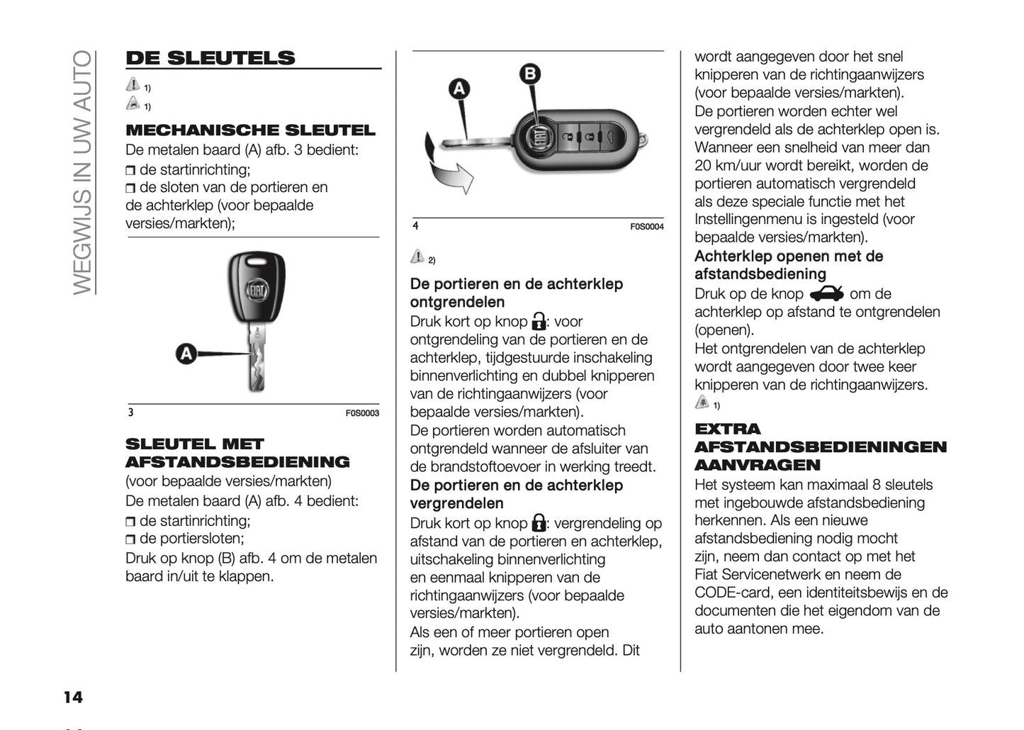 2022-2023 Fiat 500/500 Hybrid Owner's Manual | Dutch