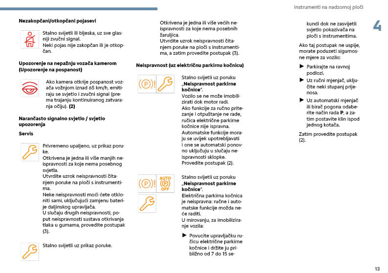 2025 Citroën C3 Owner's Manual | Serbian
