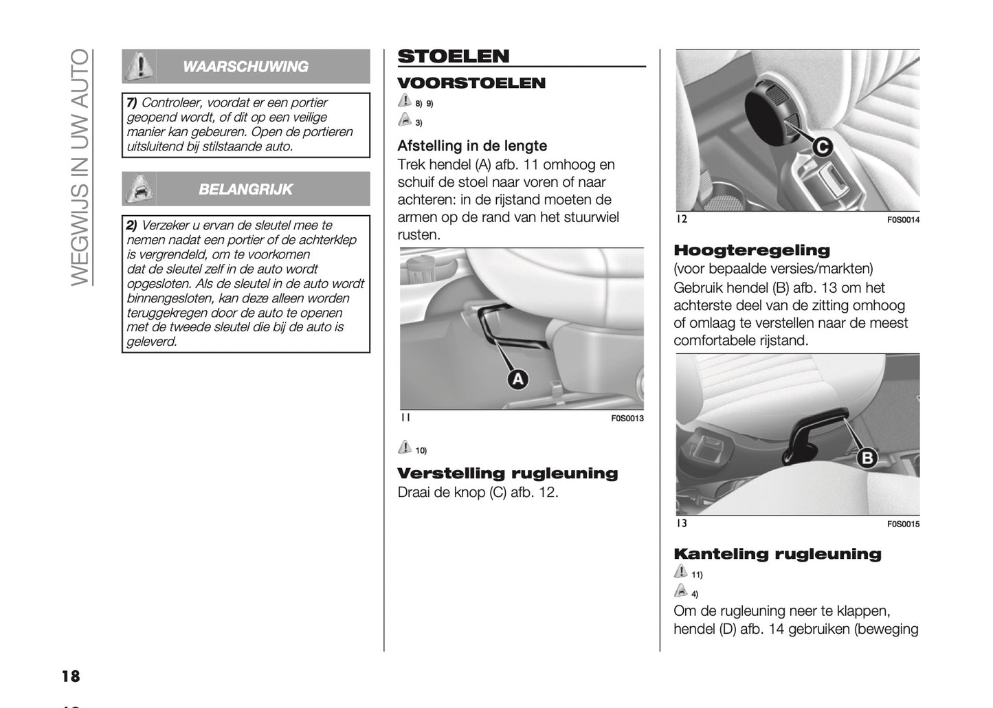 2022-2023 Fiat 500/500 Hybrid Owner's Manual | Dutch