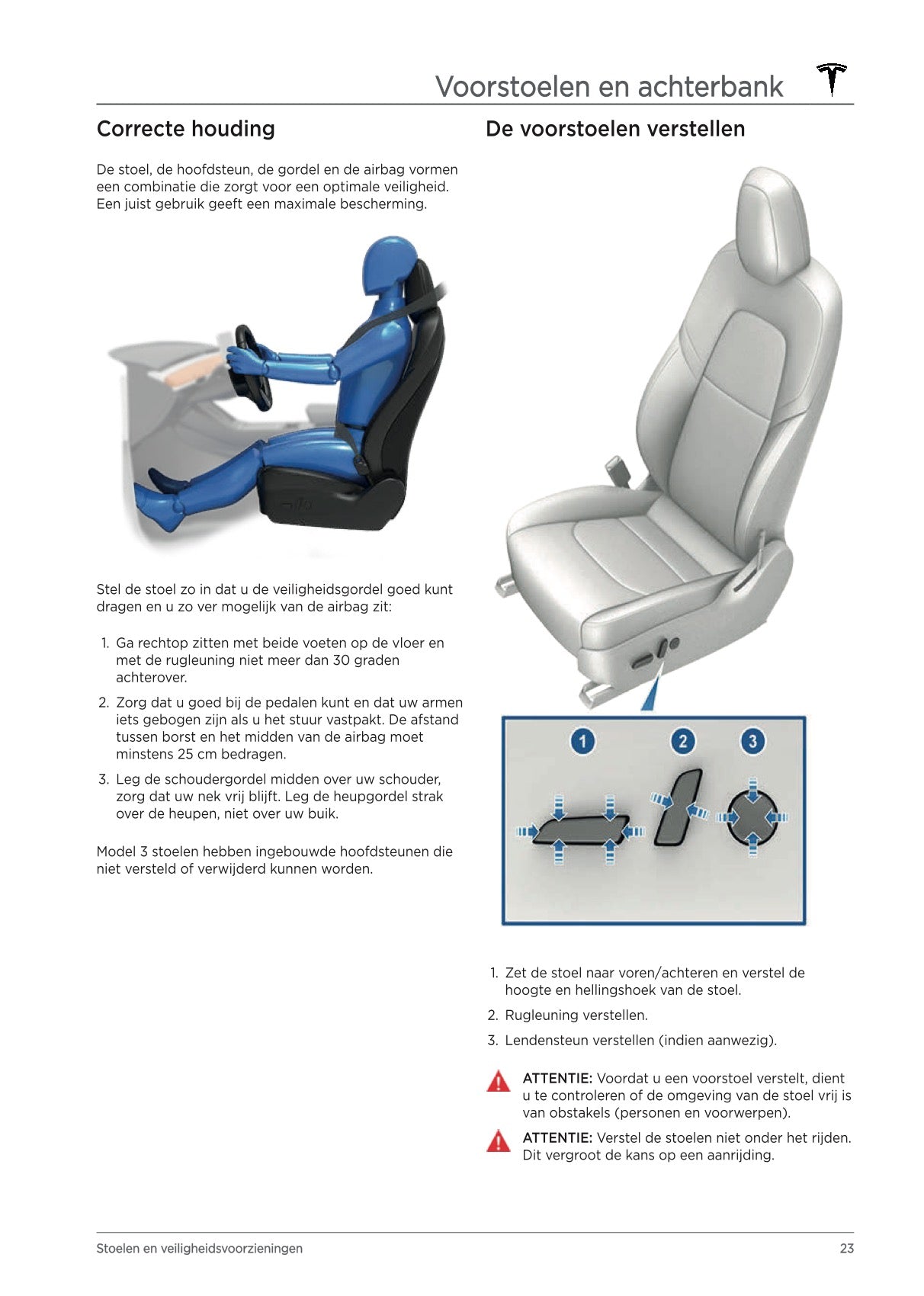 2021 Tesla Model 3 Owner's Manual | Dutch