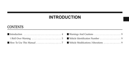 2007 Jeep Wrangler Owner's Manual | English