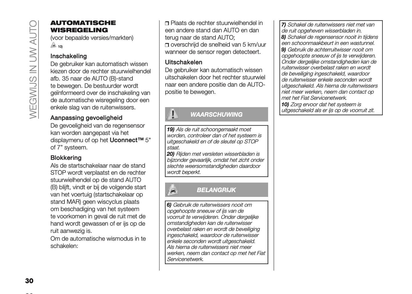 2022-2023 Fiat 500/500 Hybrid Owner's Manual | Dutch