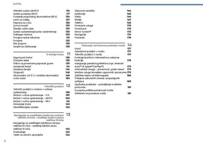 2025 Citroën C3 Owner's Manual | Serbian
