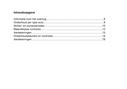 Volkswagen Maintenance Book | Dutch