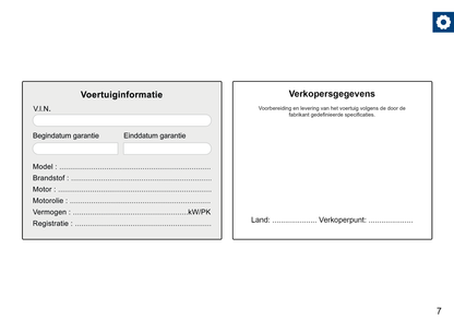 Volkswagen Maintenance Book | Dutch