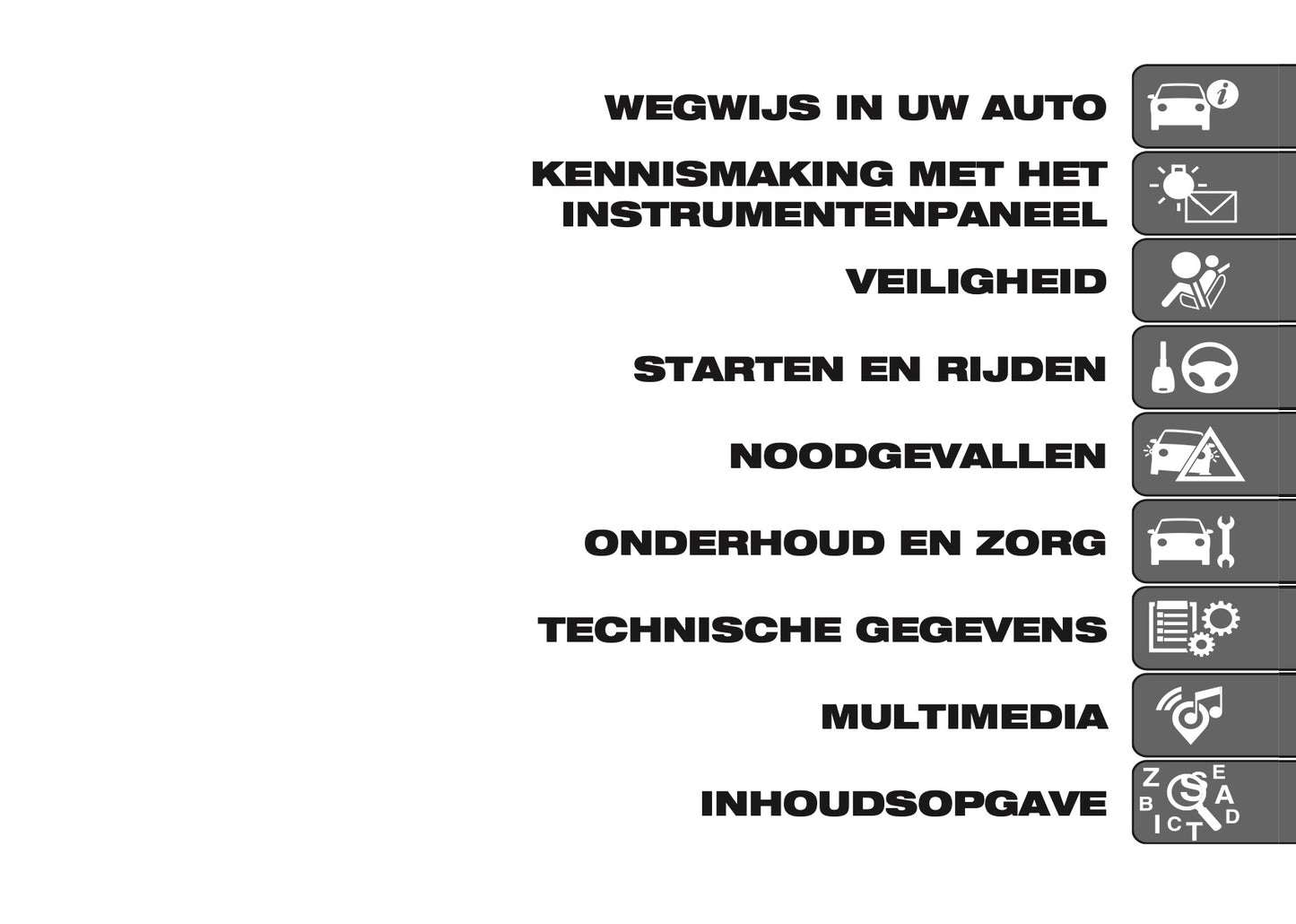 2022-2023 Fiat 500/500 Hybrid Owner's Manual | Dutch