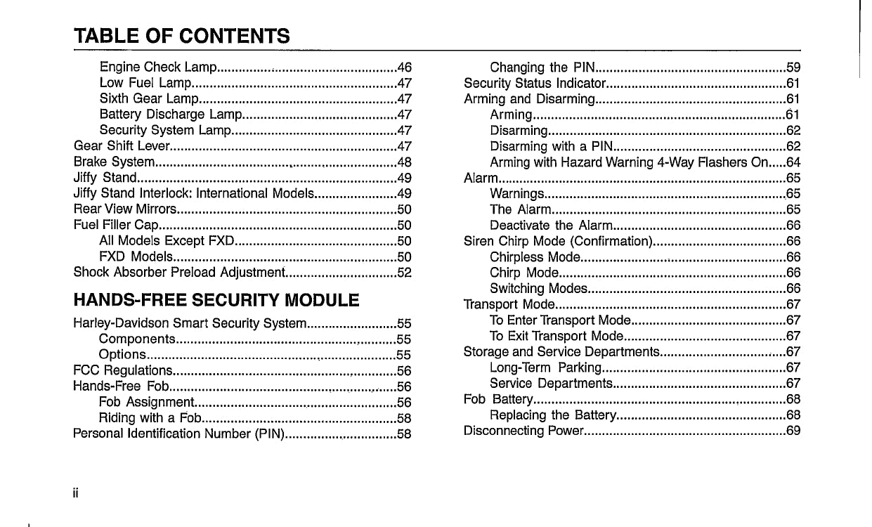 2010 Harley Davidson Dyna Owner's Manual | English