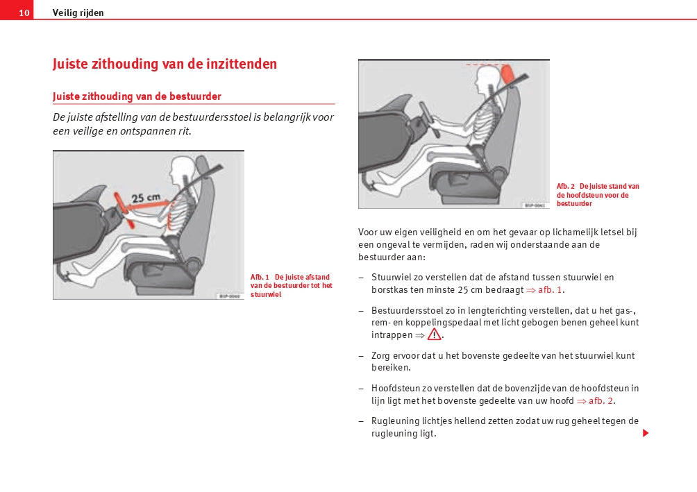 2009-2010 Seat Ibiza Owner's Manual | Dutch