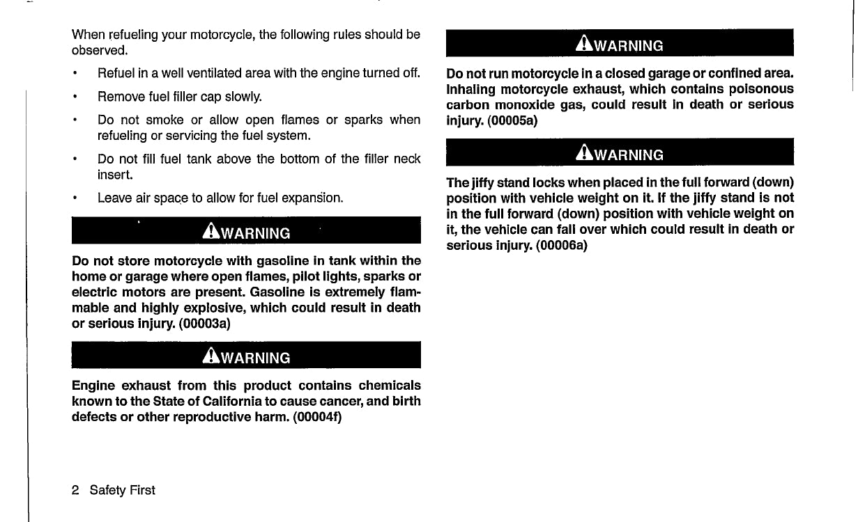 2010 Harley Davidson Dyna Owner's Manual | English