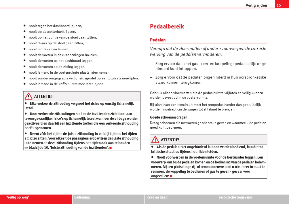 2009-2010 Seat Ibiza SC Owner's Manual | Dutch