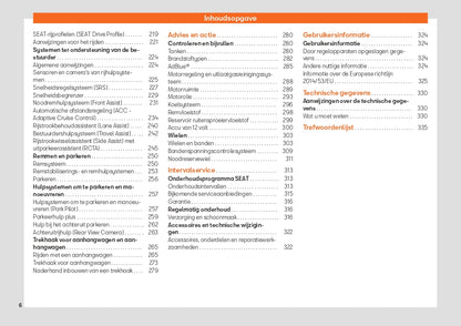 2022 Seat Ibiza Owner's Manual | Dutch