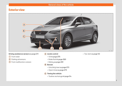 2021-2022 Seat Ibiza Owner's Manual | English