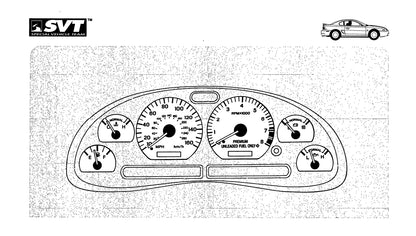 1998 Ford Mustang SVT Cobra Supplement Owner's Manual | English