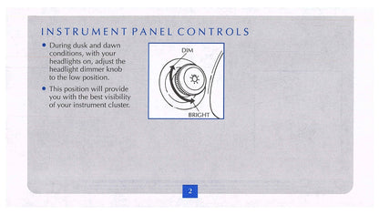 1998 Ford Mustang SVT Cobra Supplement Owner's Manual | English