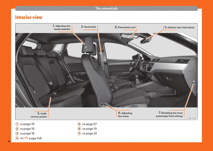 2018-2019 Seat Ibiza Owner's Manual | English