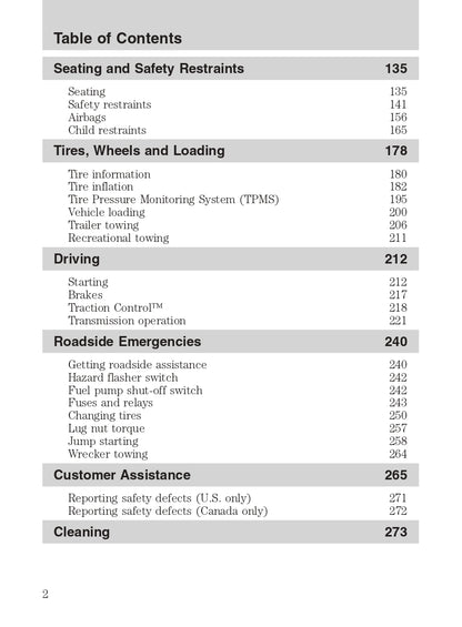 2008 Lincoln Mark LT Owner's Manual | English