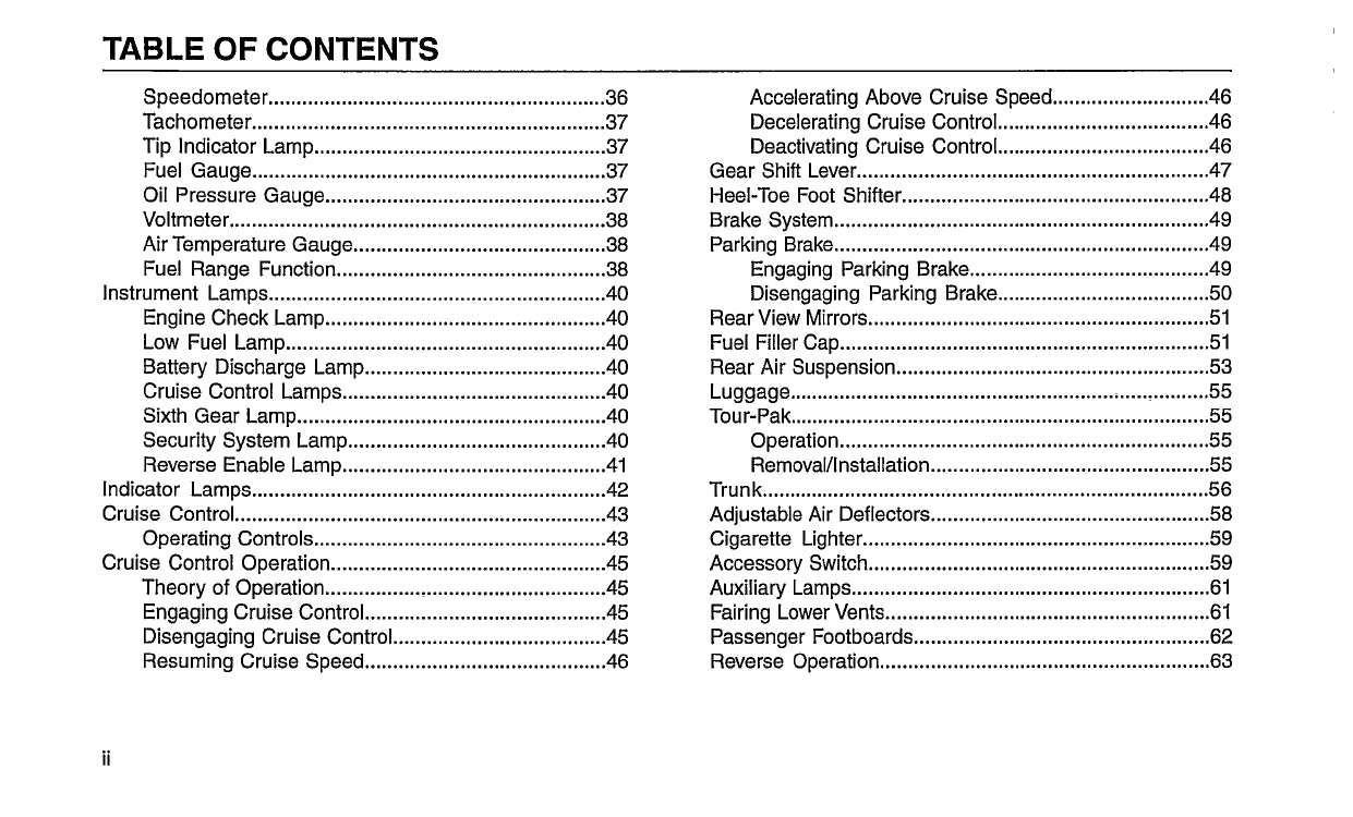 2010 Harley-Davidson Trike Owner's Manual | English