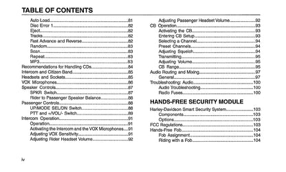 2010 Harley-Davidson Trike Owner's Manual | English