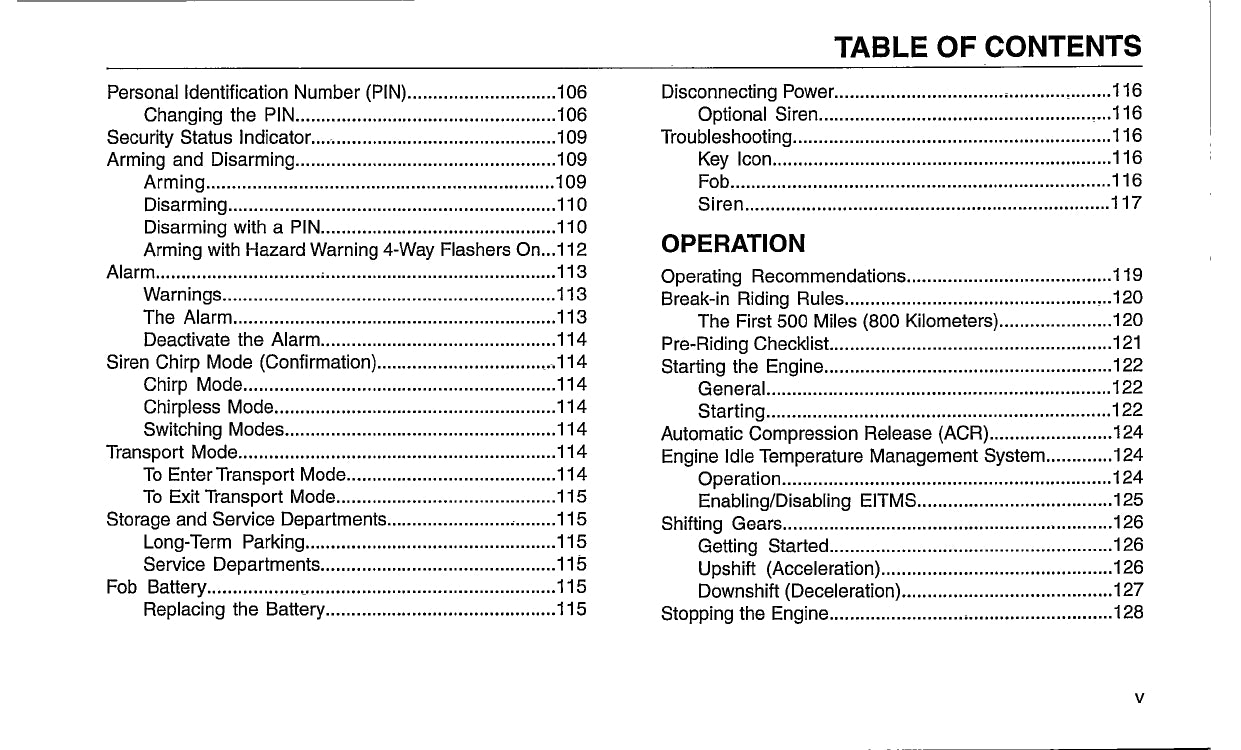 2010 Harley-Davidson Trike Owner's Manual | English