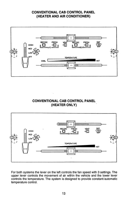 1981 - 1990 Peterbilt 379 Owner's Manual | English