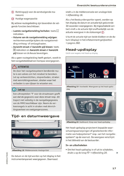 2014-2017 Audi A8/S8/S8 Plus Owner's Manual | Dutch