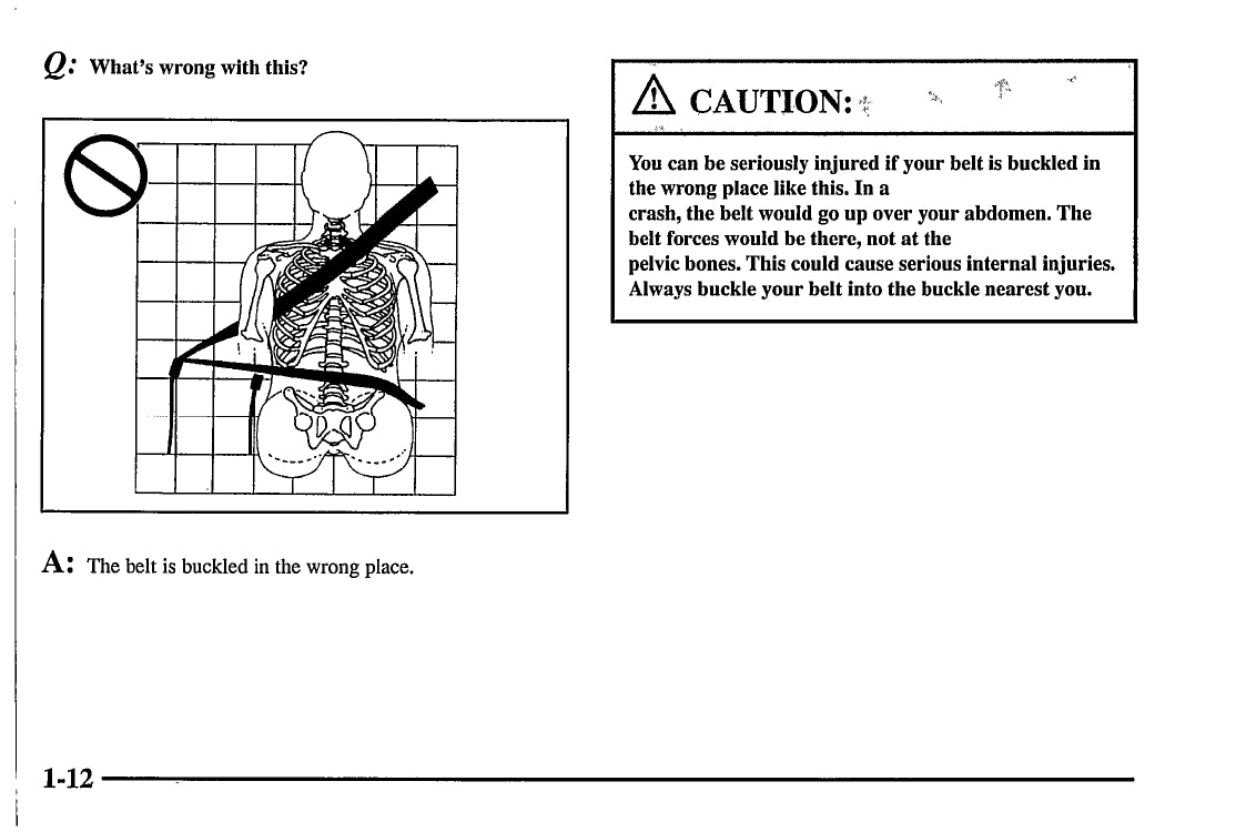 1998 GMC T-Series Owner's Manual | English