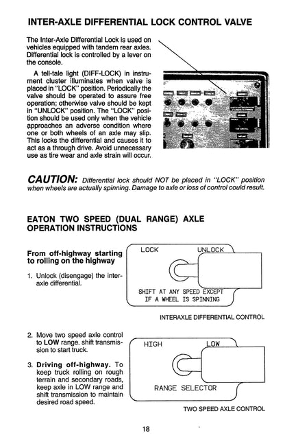 1981 - 1990 Peterbilt 379 Owner's Manual | English