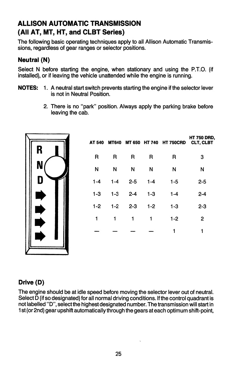 1981 - 1990 Peterbilt 379 Owner's Manual | English