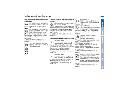 2004 BMW 3 Series/325Ci/330Ci Owner's Manual | English