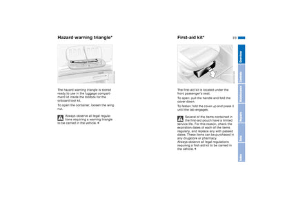 2006 BMW M3 Convertible Owner's Manual | English